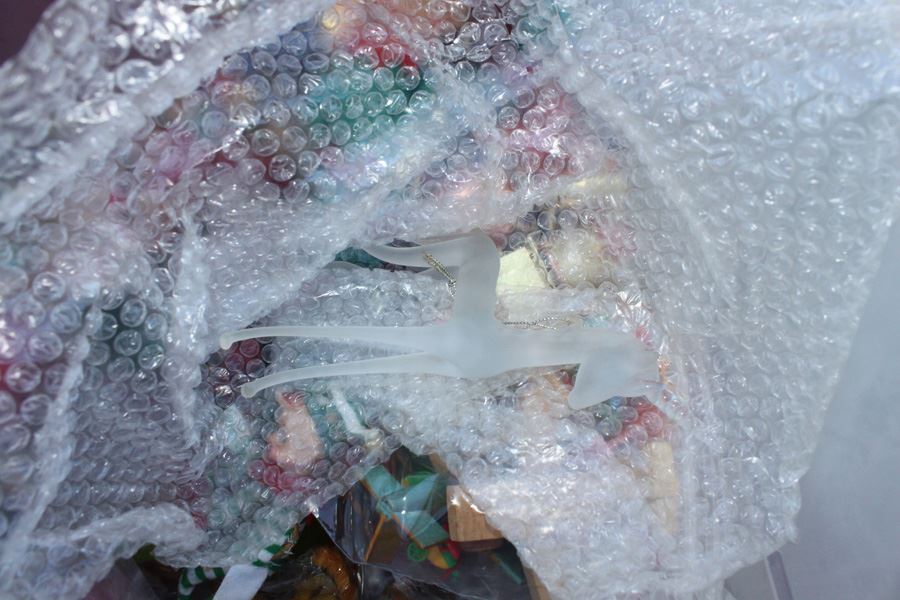 Plastic Bin Full Of Christmas Ornaments [Photo 4]