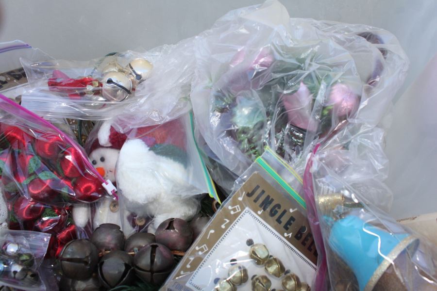 Christmas Decoration Lot Stockings Bells [Photo 5]