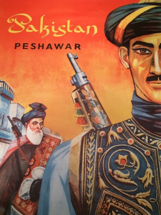  Pakistan Original Vintage Travel Poster - PESHAWAR, Rawalpindi 1963 [Photo 8]