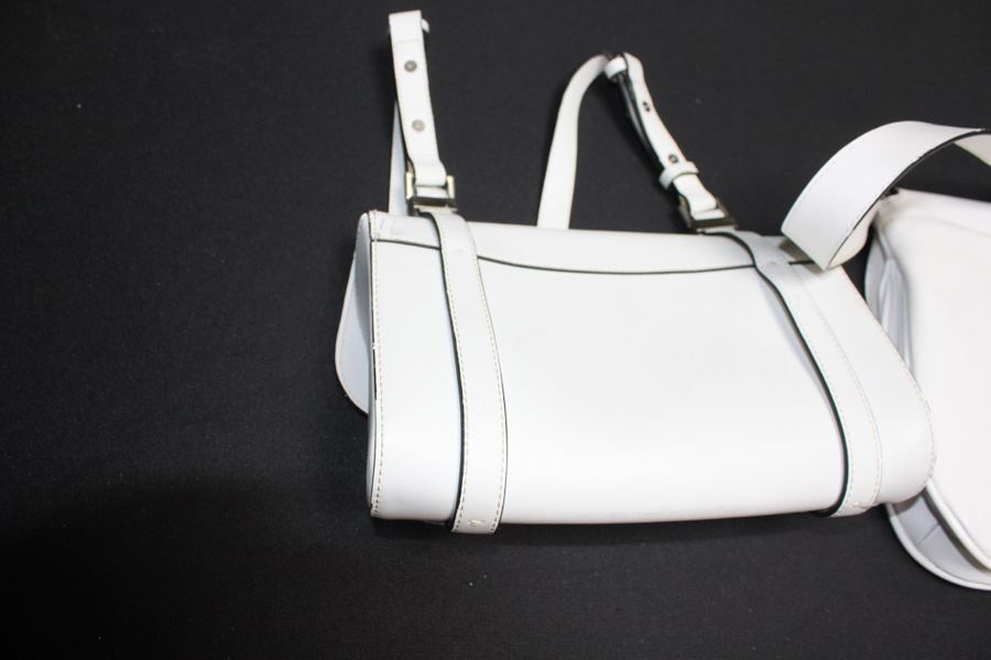 Pair Of White PRADA Replica Handbags [Photo 5]