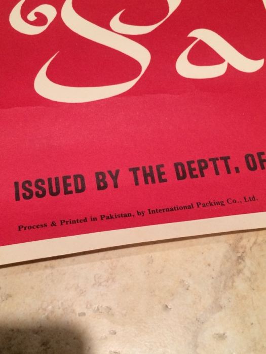  Come to Pakistan Original Vintage Travel Poster [Photo 2]