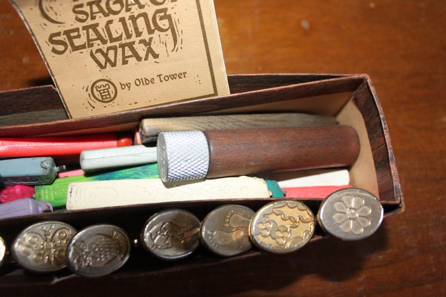 Huge Envelope Wax Seal Stamp Supply Lot [Photo 4]