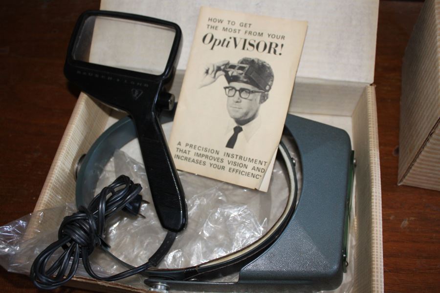 Magnifier Lot Includes OptiVISOR, Magnifying Glasses And Jewelers Loupes [Photo 3]