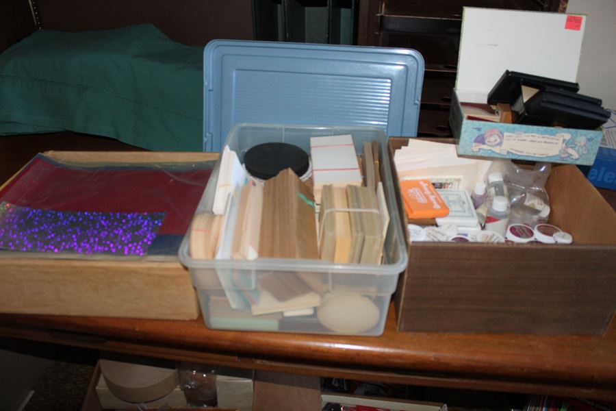 Rubber Stamp And Craft Lot [Photo 1]