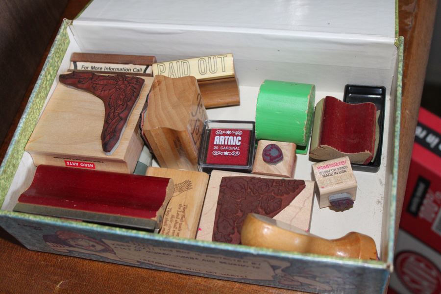 Rubber Stamp And Craft Lot [Photo 2]