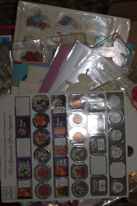 Huge Lot Of Scrapbooking Scissors, Paper Punches, Stickers And Crafts [Photo 7]