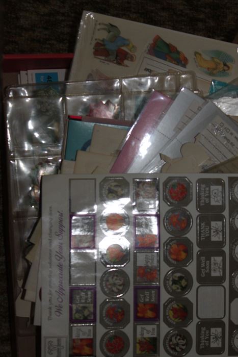 Huge Lot Of Scrapbooking Scissors, Paper Punches, Stickers And Crafts [Photo 8]