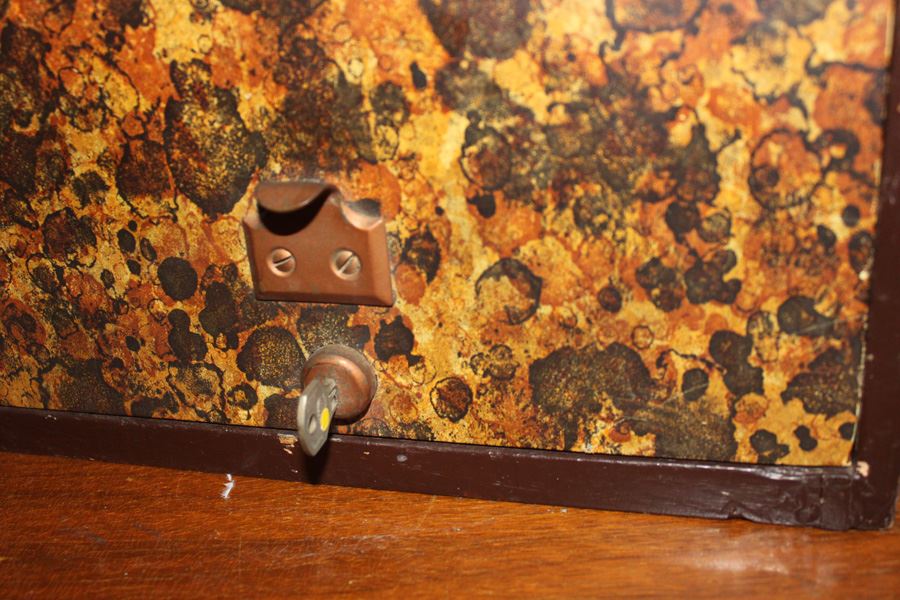 Lockable Wooden Cabinet With Key [Photo 2]