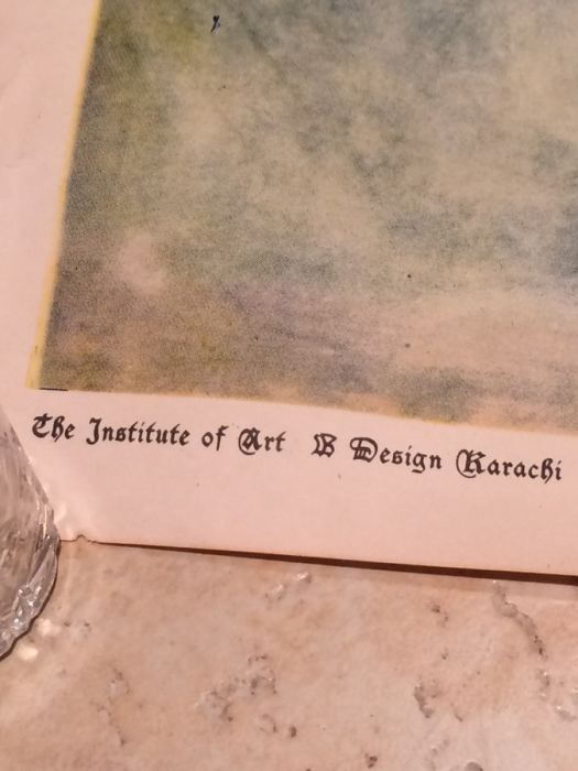 See Pakistan Original Vintage Travel Poster - Hunza [Photo 2]