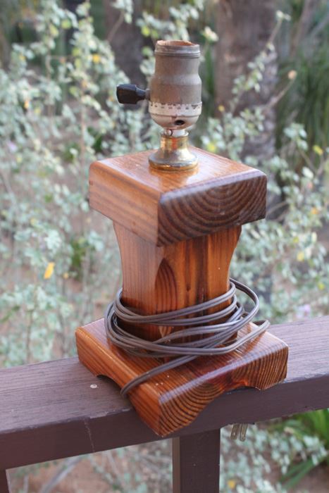 Wooden Lamp [Photo 1]