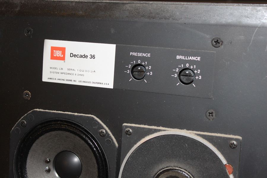 JBL Decade 36 Model L36 Speakers [Photo 3]