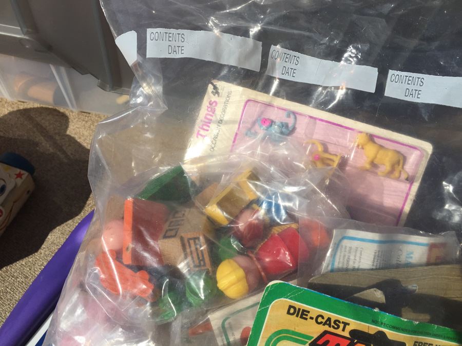 Plastic Bin Filled With Kid's Toys [Photo 7]