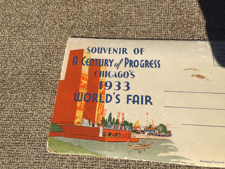 Chicago 1933 World's Fair Souvenir Event Book [Photo 4]