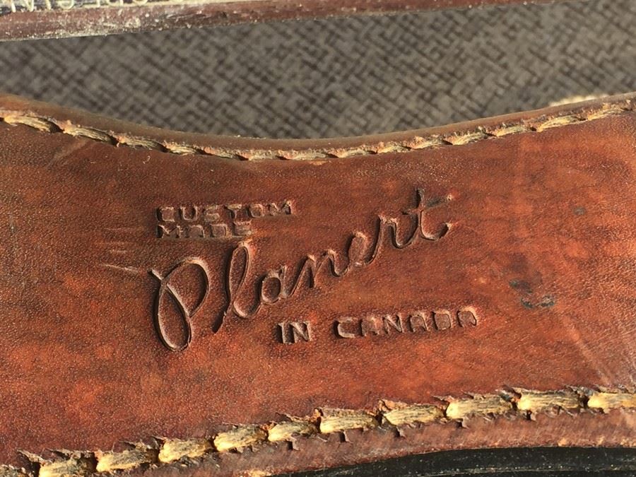 Vintage Men's Custom Made Planert Canada Long Track Speed Skates Hand Made Olympic Model [Photo 8]