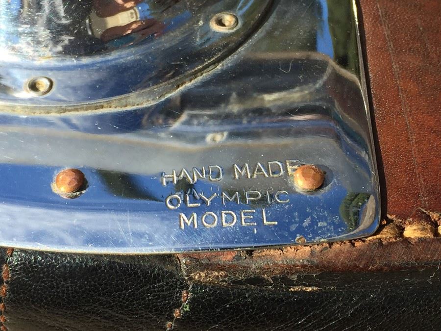 Vintage Men's Custom Made Planert Canada Long Track Speed Skates Hand Made Olympic Model [Photo 3]