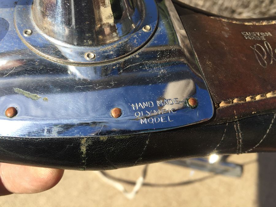 Vintage Men's Custom Made Planert Canada Long Track Speed Skates Hand Made Olympic Model [Photo 3]