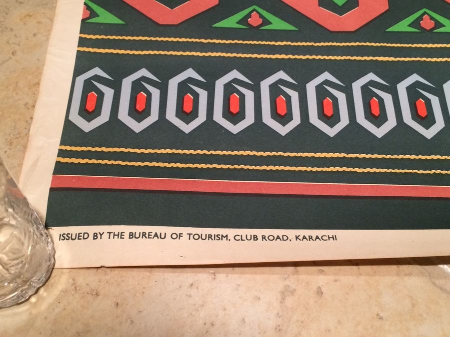 Original Pakistan Vintage Travel Poster - Dacca [Photo 2]