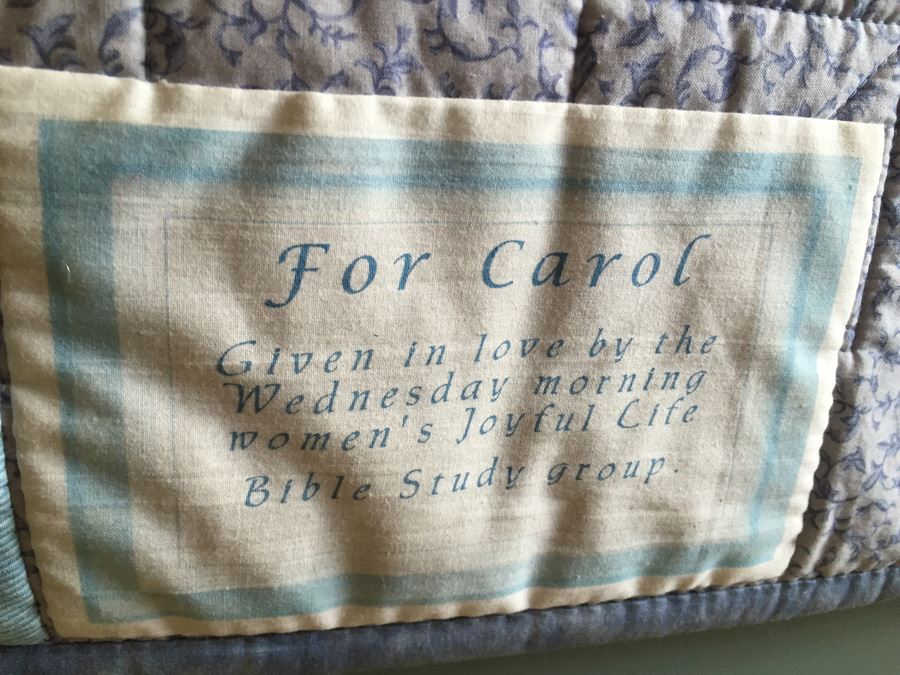 Custom Quilt Made By Sandy Scott Fallbrook 2005 [Photo 8]