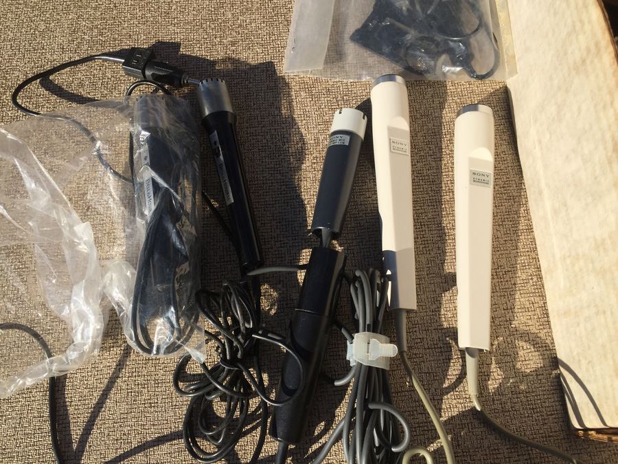 Vintage Microphone Lot SONY [Photo 2]