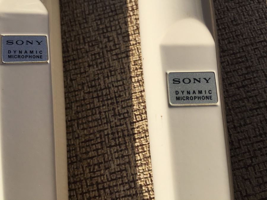 Vintage Microphone Lot SONY [Photo 3]