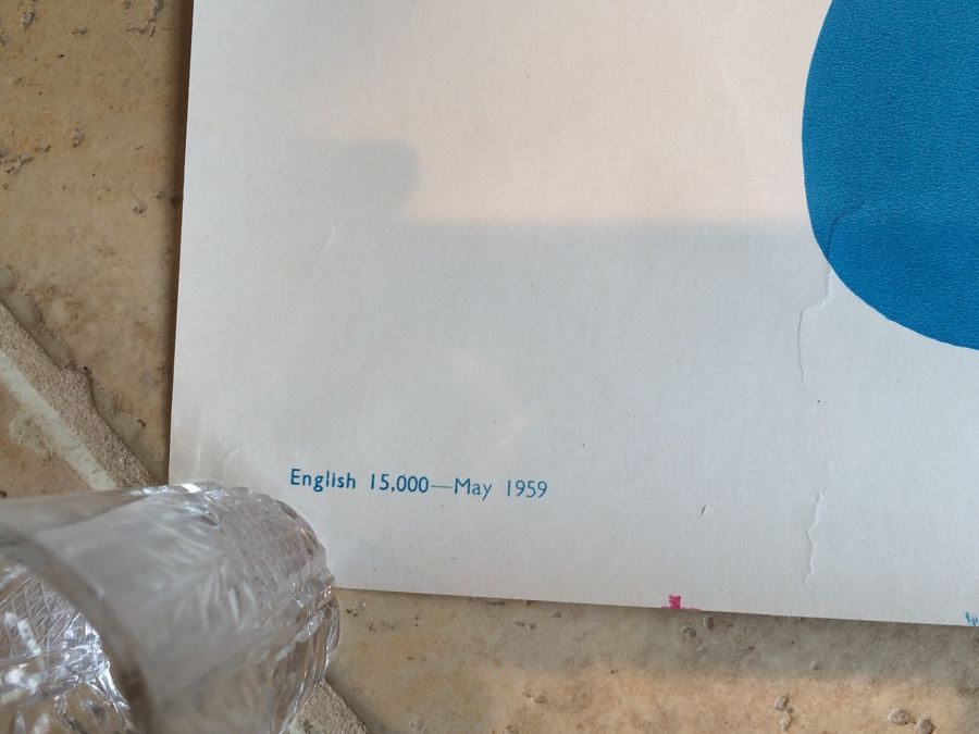 Original Vintage India Travel Poster- Kashmir, India [Photo 4]