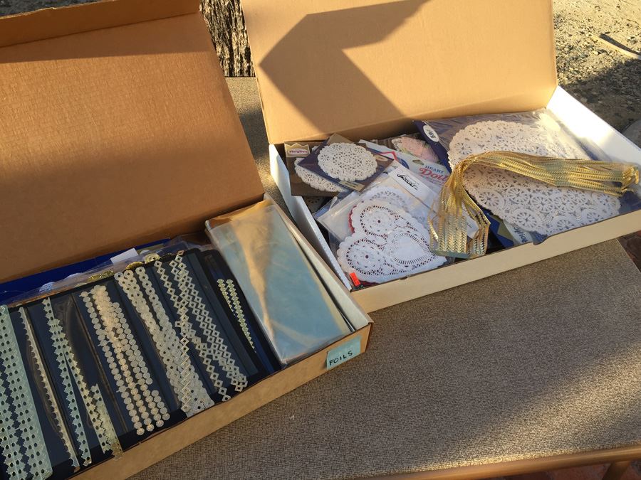 Foils And Doilies Lot