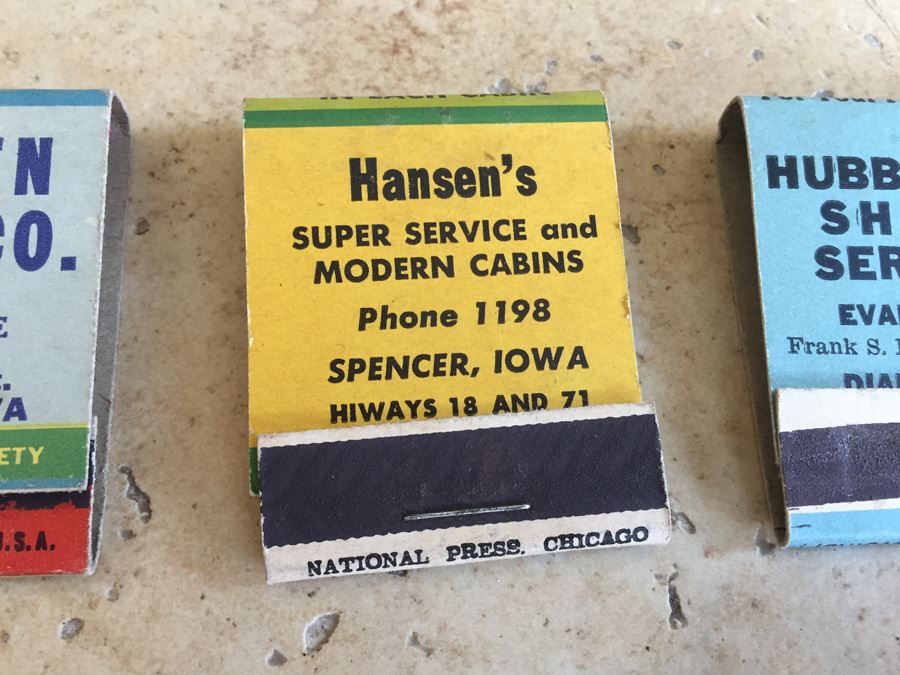 Vintage 1930's 1940's Pin Up Girls Advertising Matches Match Collection [Photo 19]