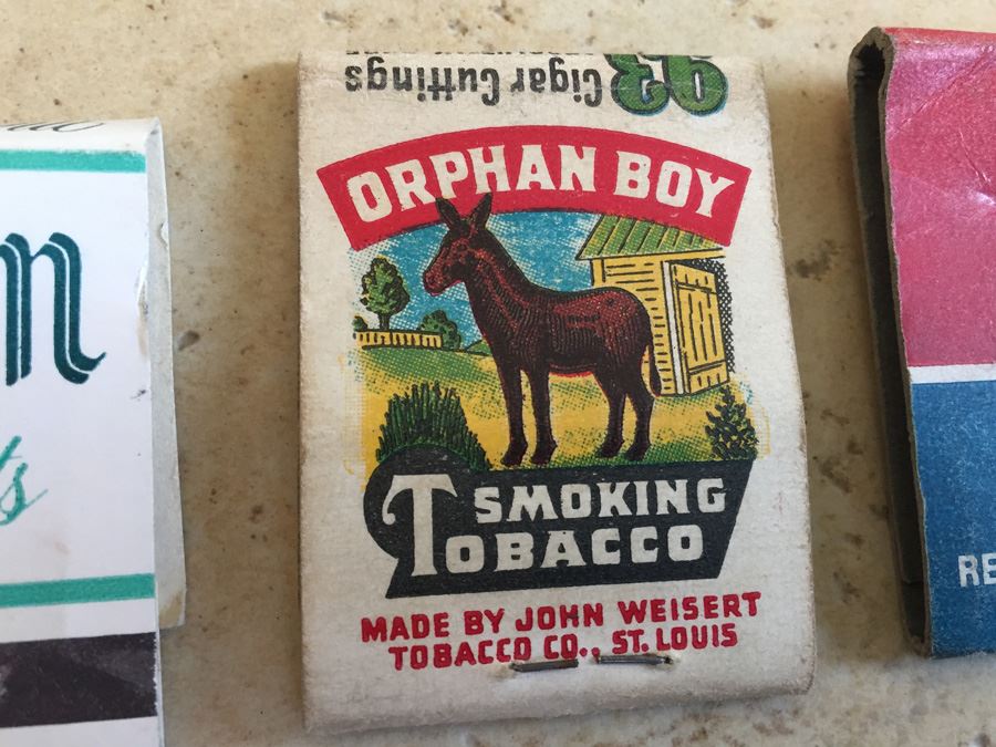 Vintage 1930's 1940's Cigarette Tobacco Advertising Matches Match Collection [Photo 8]