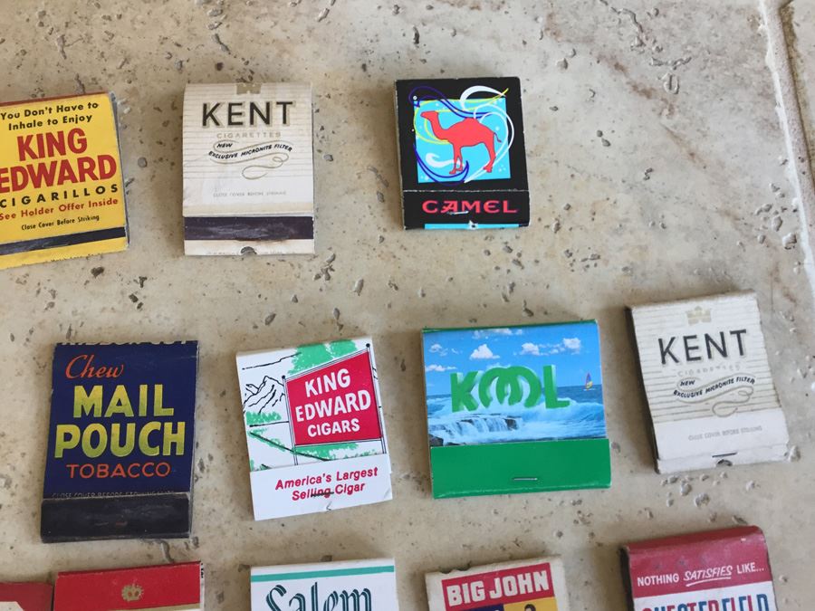 Vintage 1930's 1940's Cigarette Tobacco Advertising Matches Match Collection [Photo 11]