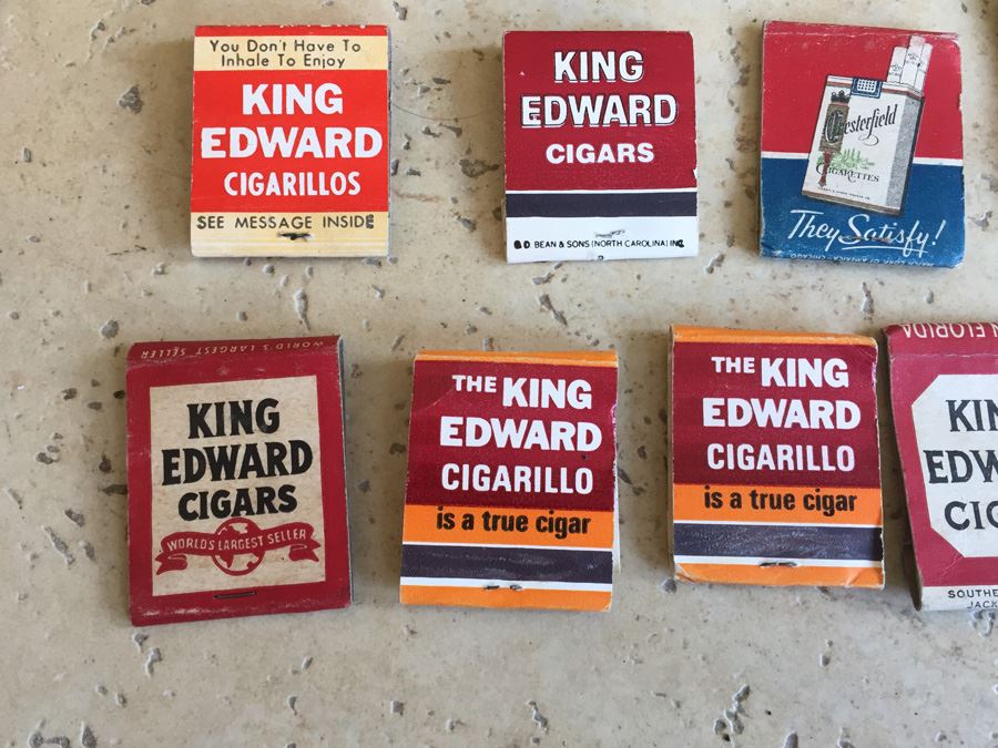 Vintage 1930's 1940's Cigarette Tobacco Advertising Matches Match Collection [Photo 6]