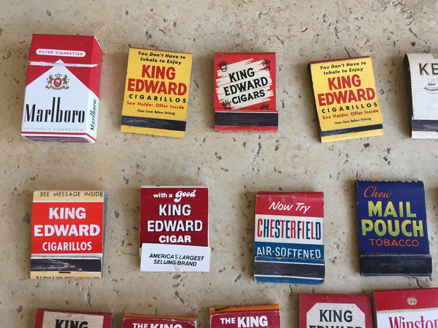 Vintage 1930's 1940's Cigarette Tobacco Advertising Matches Match Collection [Photo 10]