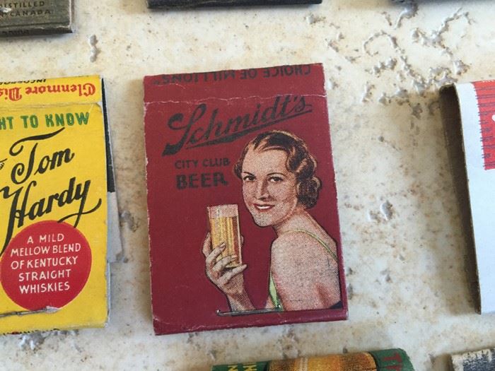 Vintage 1930's 1940's Beer Liquor Advertising Matches Match Collection [Photo 2]