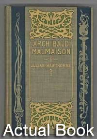 Original F. A. Carter (Fernando Carter) Sketch Of Book Cover Design For ARCHIBALD MALMAISON By Julian Hawthorne Funk & Wagnalls Co New York Around 1899 [Photo 3]