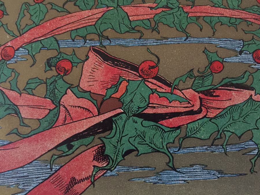 Original F. A. Carter (Fernando Carter) Sketch Of Book Cover Design For 1912 Floral Fairies - Little Miss Hollys By Gertrude Robinson [Photo 6]