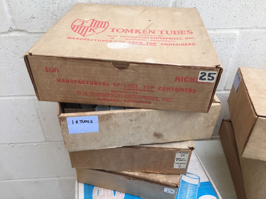 Huge Coin Storage Tubes Lot [Photo 4]