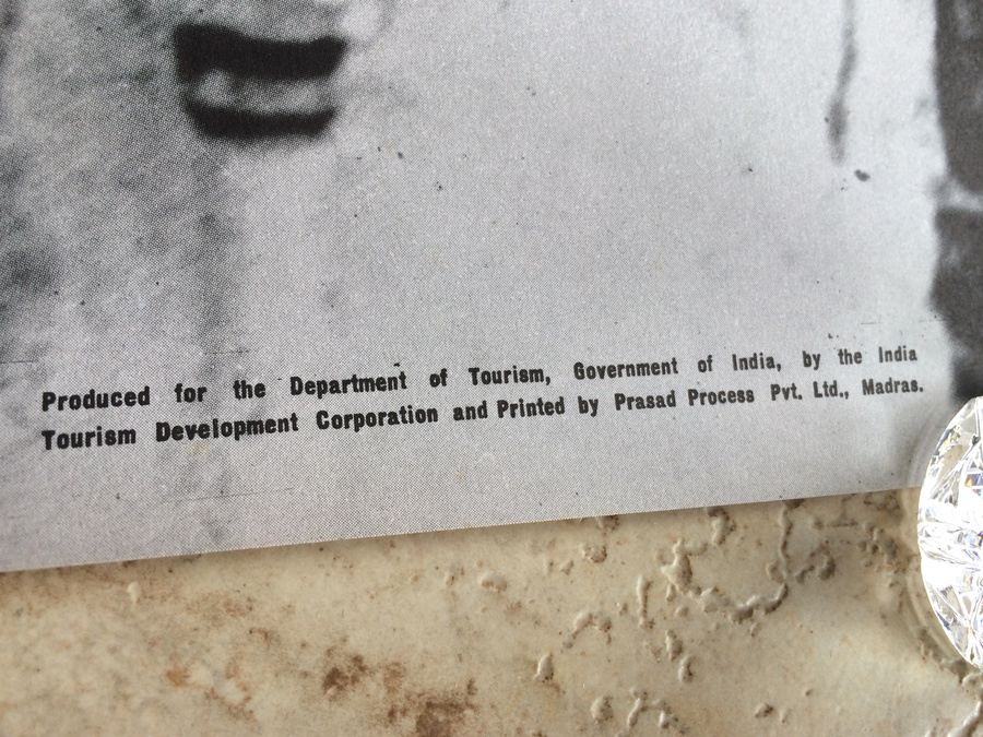 Original Vintage India Travel Poster [Photo 2]