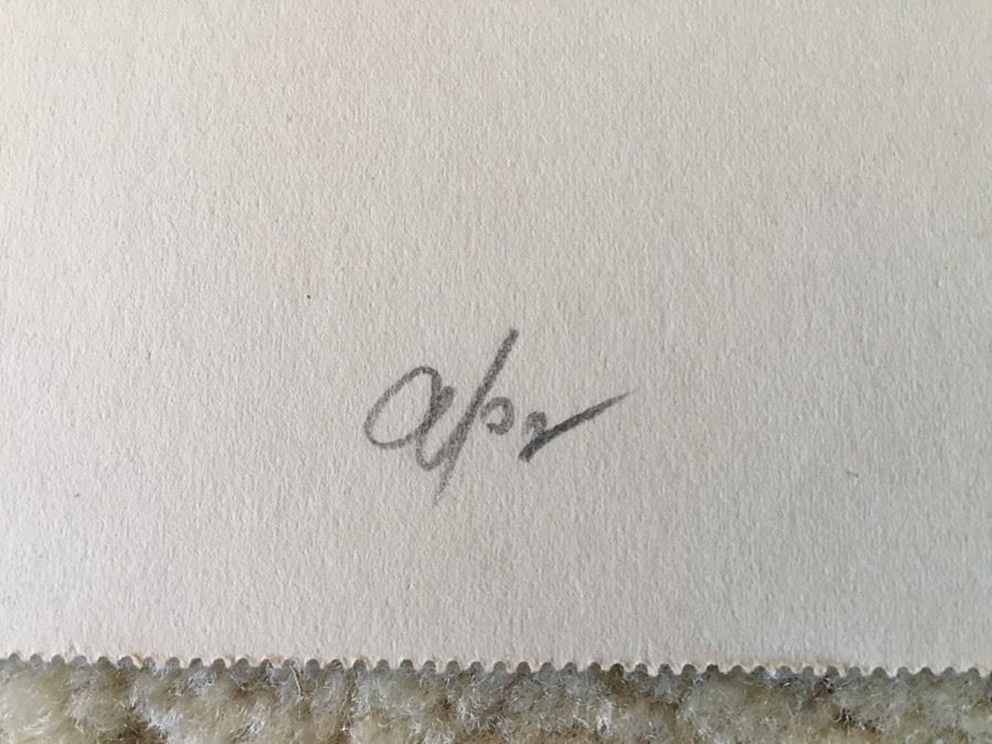 Original F. A. Carter (Fernando Carter) Sketch Of Nude Woman [Photo 5]