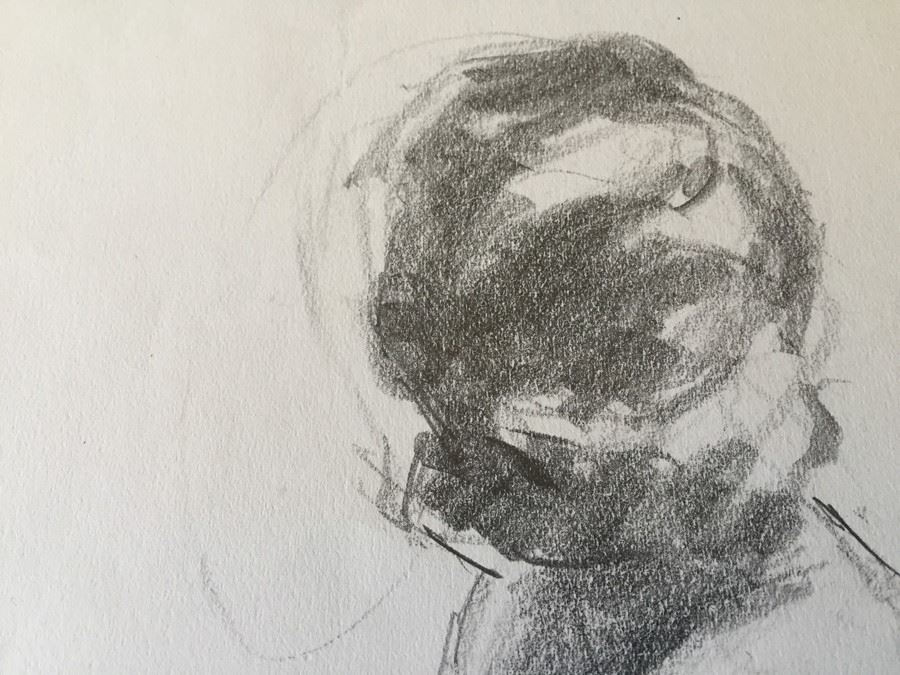 Original F. A. Carter (Fernando Carter) Sketch Of Nude Woman [Photo 5]