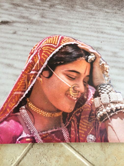 Original Vintage India Travel Poster [Photo 2]