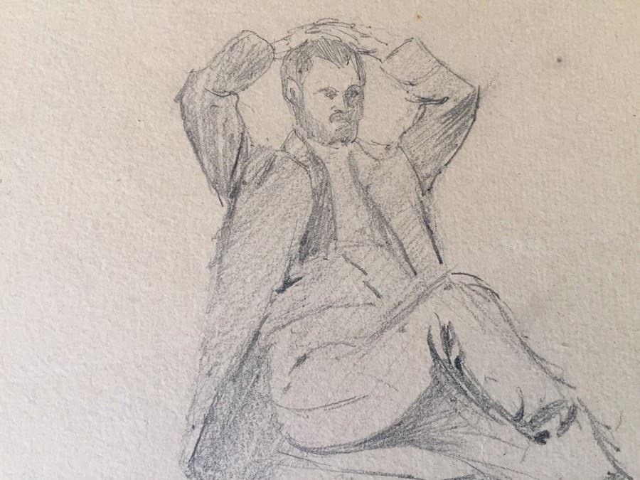 Original F. A. Carter (Fernando Carter) Sketches Munich Germany 1887 [Photo 4]