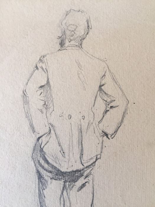 Original F. A. Carter (Fernando Carter) Sketches Munich Germany 1887 [Photo 6]