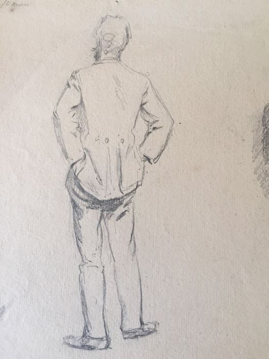 Original F. A. Carter (Fernando Carter) Sketches Munich Germany 1887 [Photo 5]