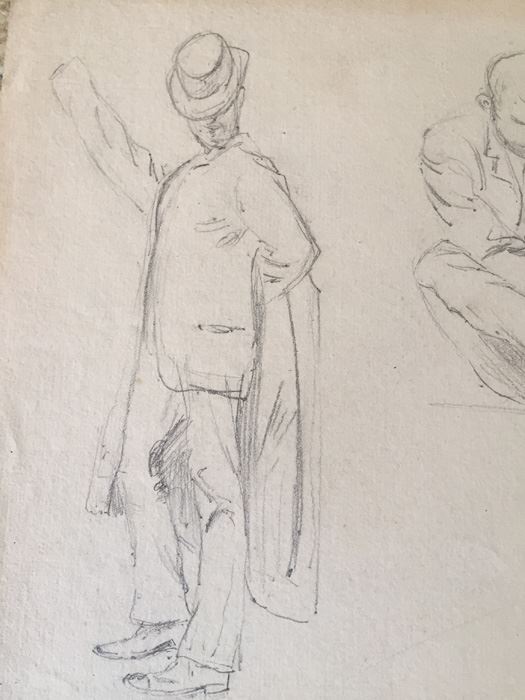 Original F. A. Carter (Fernando Carter) Sketches Munich Germany 1886 [Photo 6]