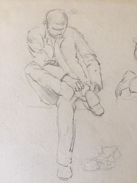 Original F. A. Carter (Fernando Carter) Sketches Munich Germany 1886 [Photo 4]