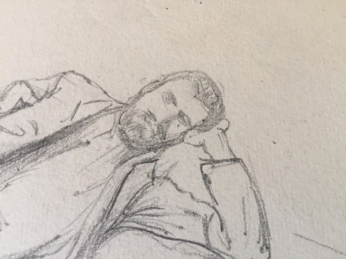 Original F. A. Carter (Fernando Carter) Sketches Munich Germany 1887 [Photo 7]