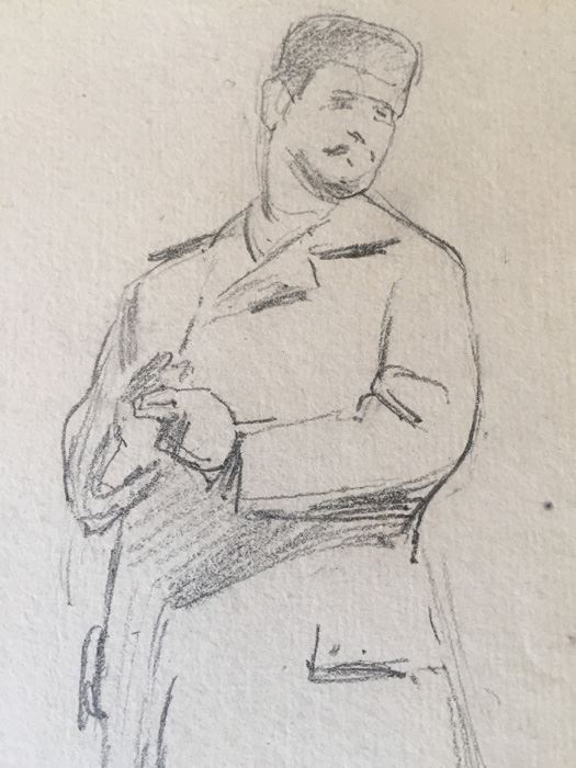 Original F. A. Carter (Fernando Carter) Sketches Munich Germany 1887 [Photo 10]