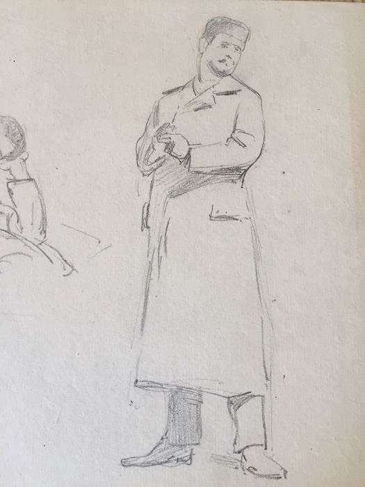 Original F. A. Carter (Fernando Carter) Sketches Munich Germany 1887 [Photo 8]