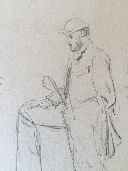 Original F. A. Carter (Fernando Carter) Sketches Munich Germany 1887 [Photo 11]