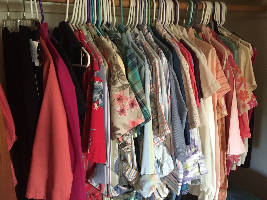 Closet Filled With Women's Clothes [Photo 3]