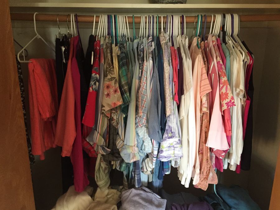 Closet Filled With Women's Clothes [Photo 2]